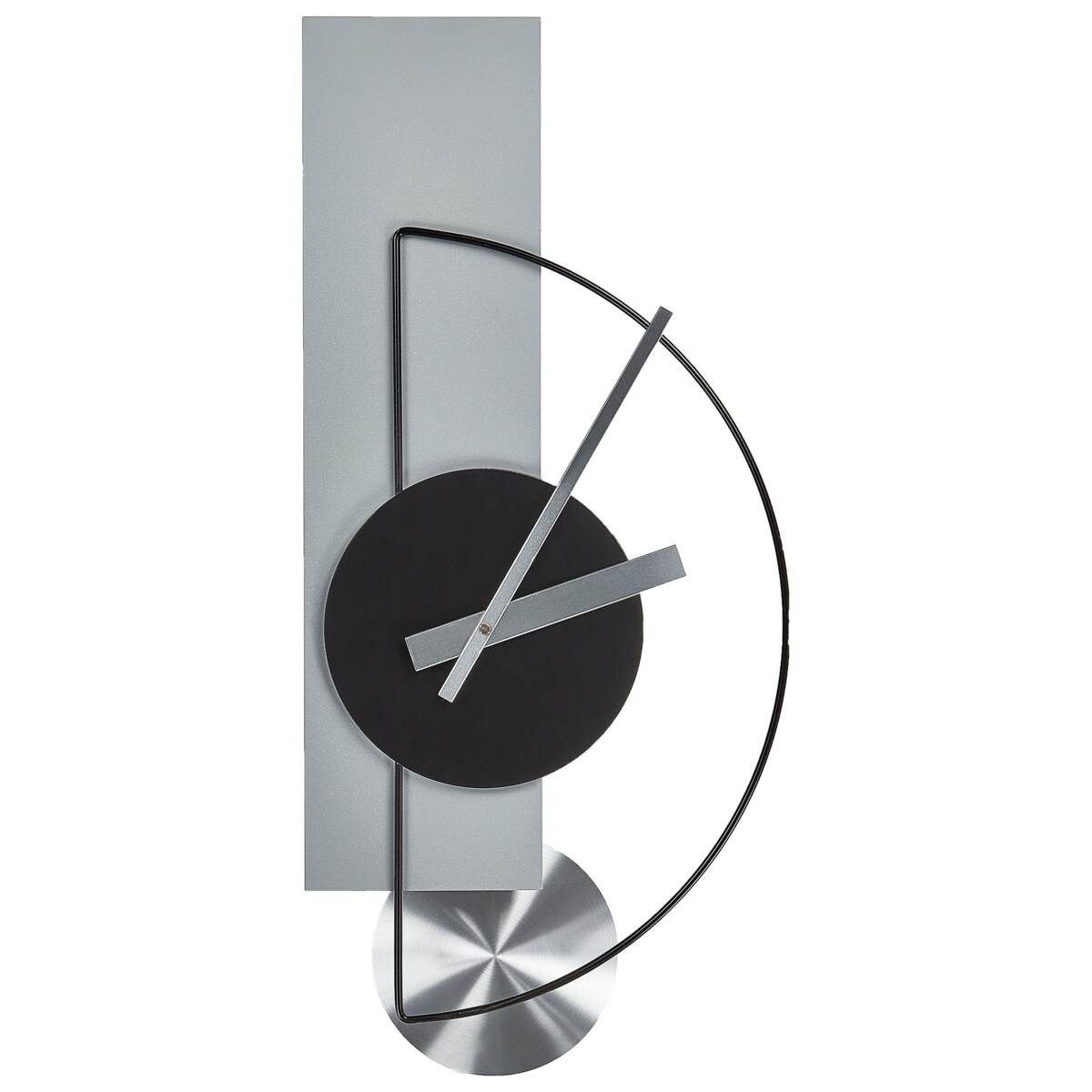 Zegar ścienny CEVINS Stal Szary