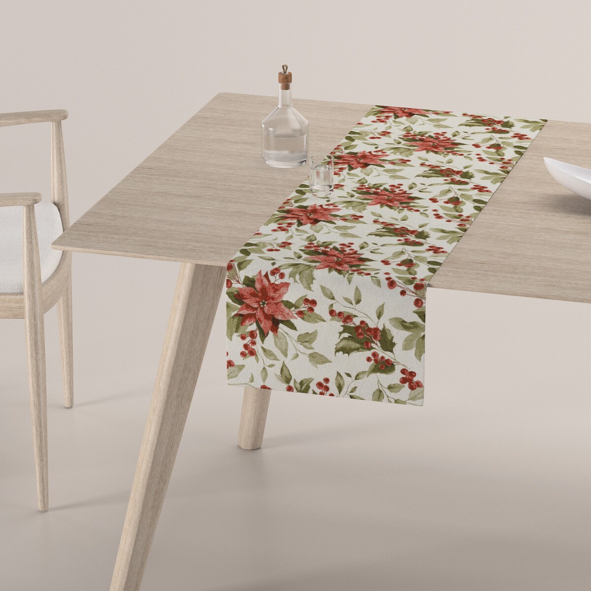 Bieżnik prostokątny 40x130 gwiazda betlejemska