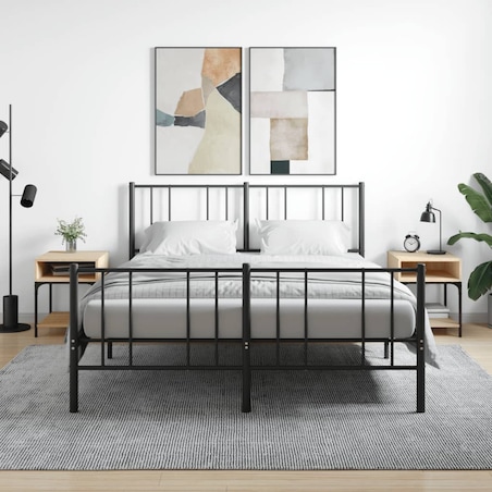 vidaXL Stoliki nocne, 2 szt., dąb sonoma, 40x41x50 cm