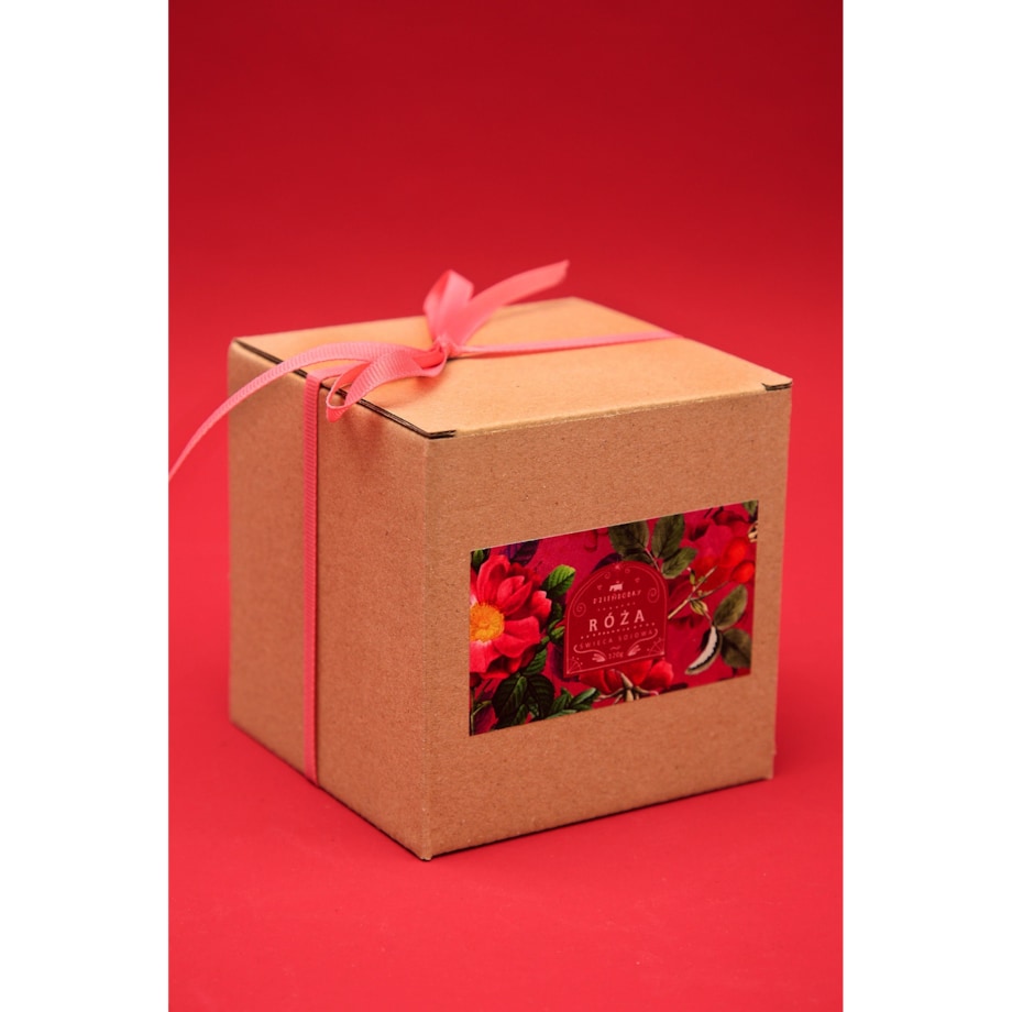 Świeca sojowa Róża