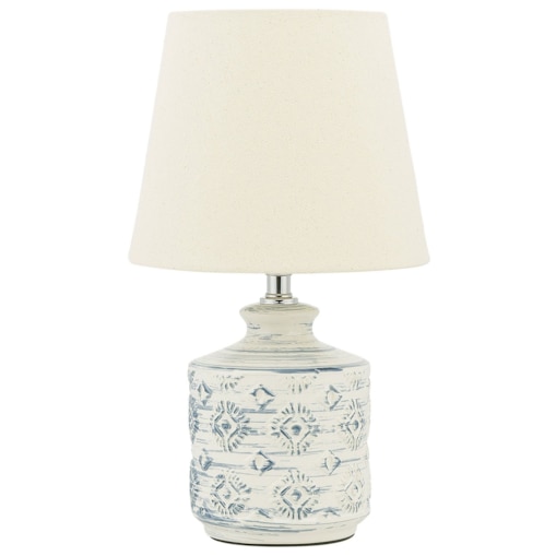 Lampka nocna ceramiczna beżowa ROSANNA