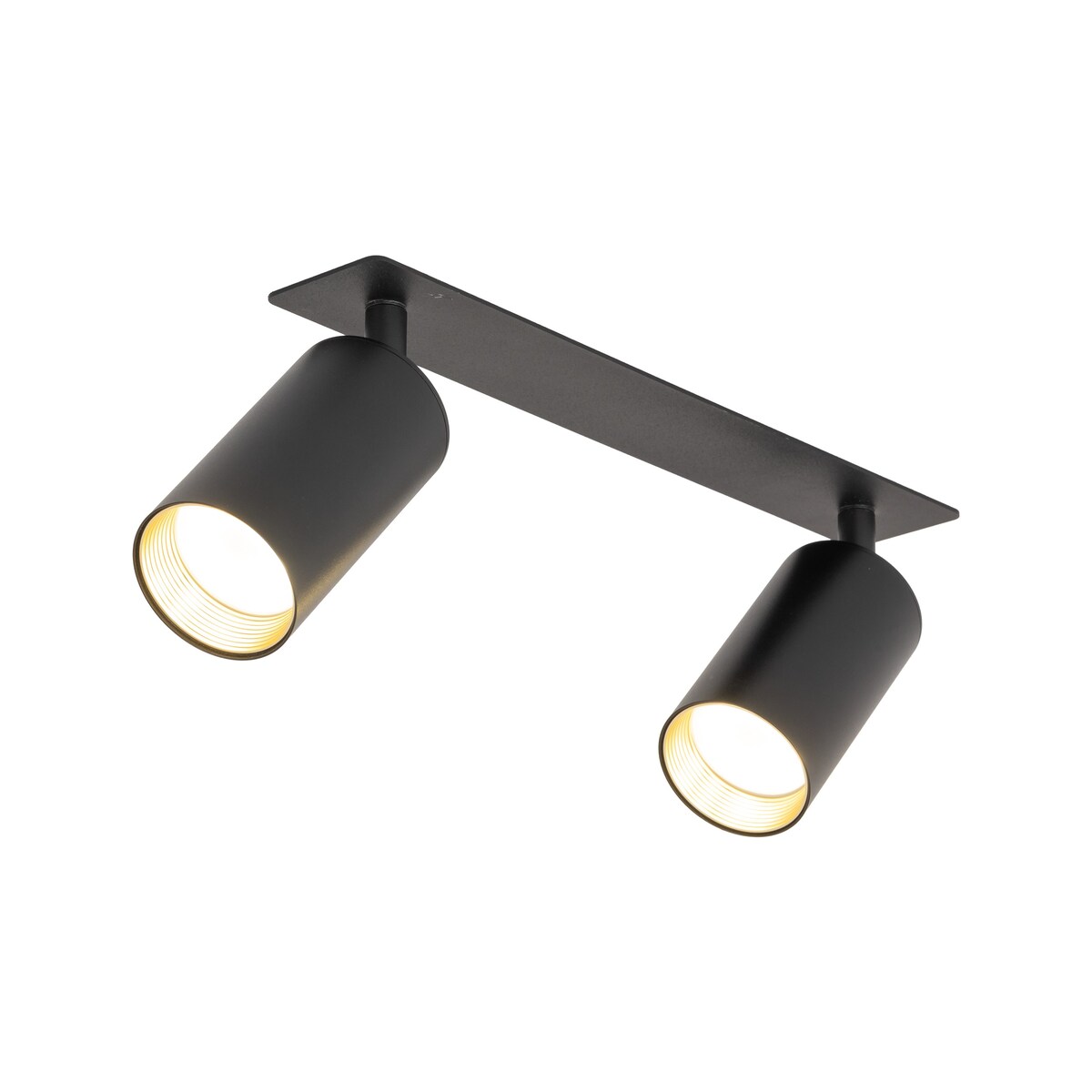 Lampa podtynkowa reflektor podwójny TK Lighting AMIS BLACK 10807 GU10 czarna