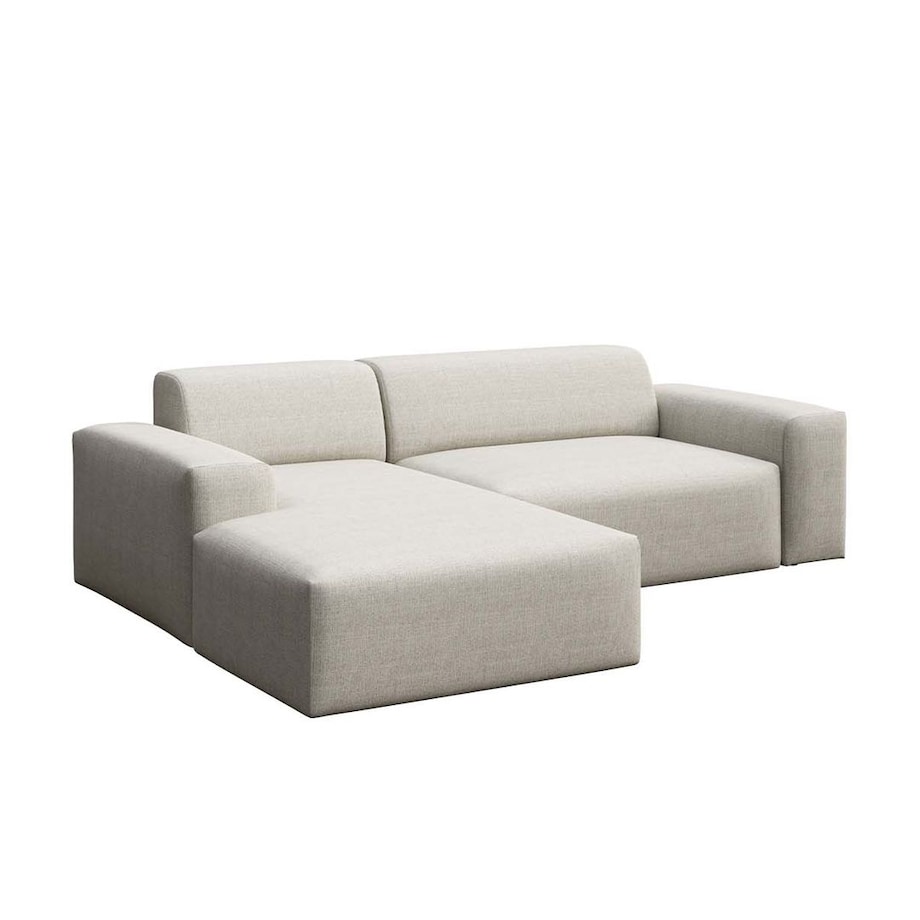 Villet Sofa narożna lewa jasno beżowa