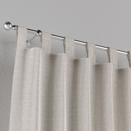 Zasłona na szelkach 1 szt. 130x245 śmietankowy biały