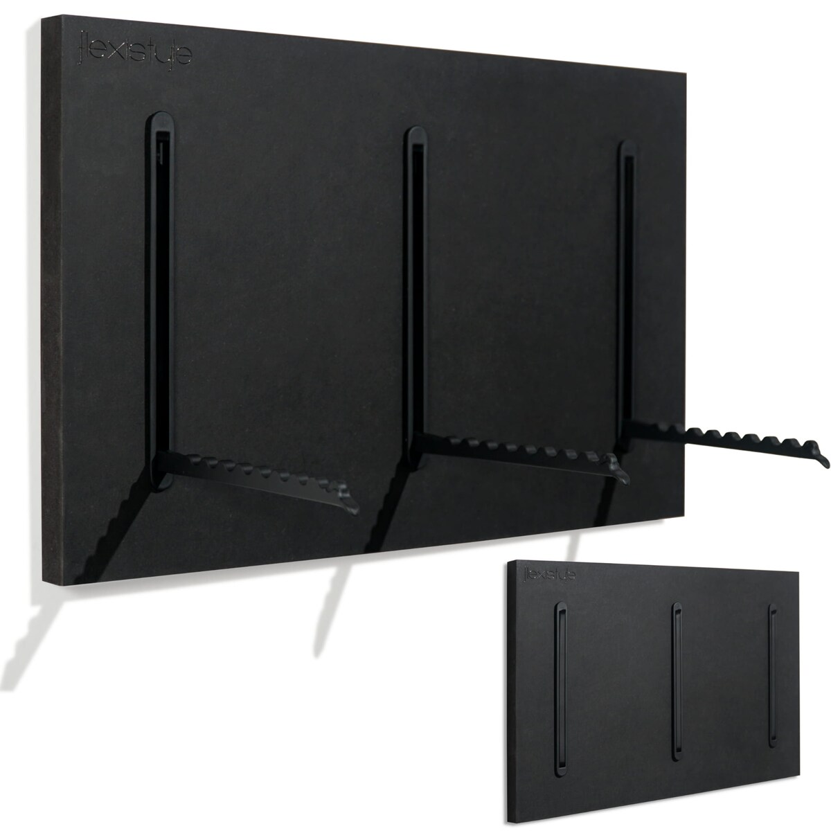 Wieszak na Ubrania Czarny 25x40cm na kurtki