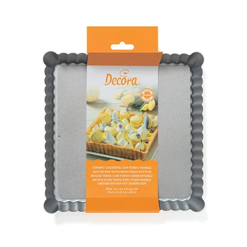 Forma do tarty z wyjmowanym dnem - kwadratowa / Decora