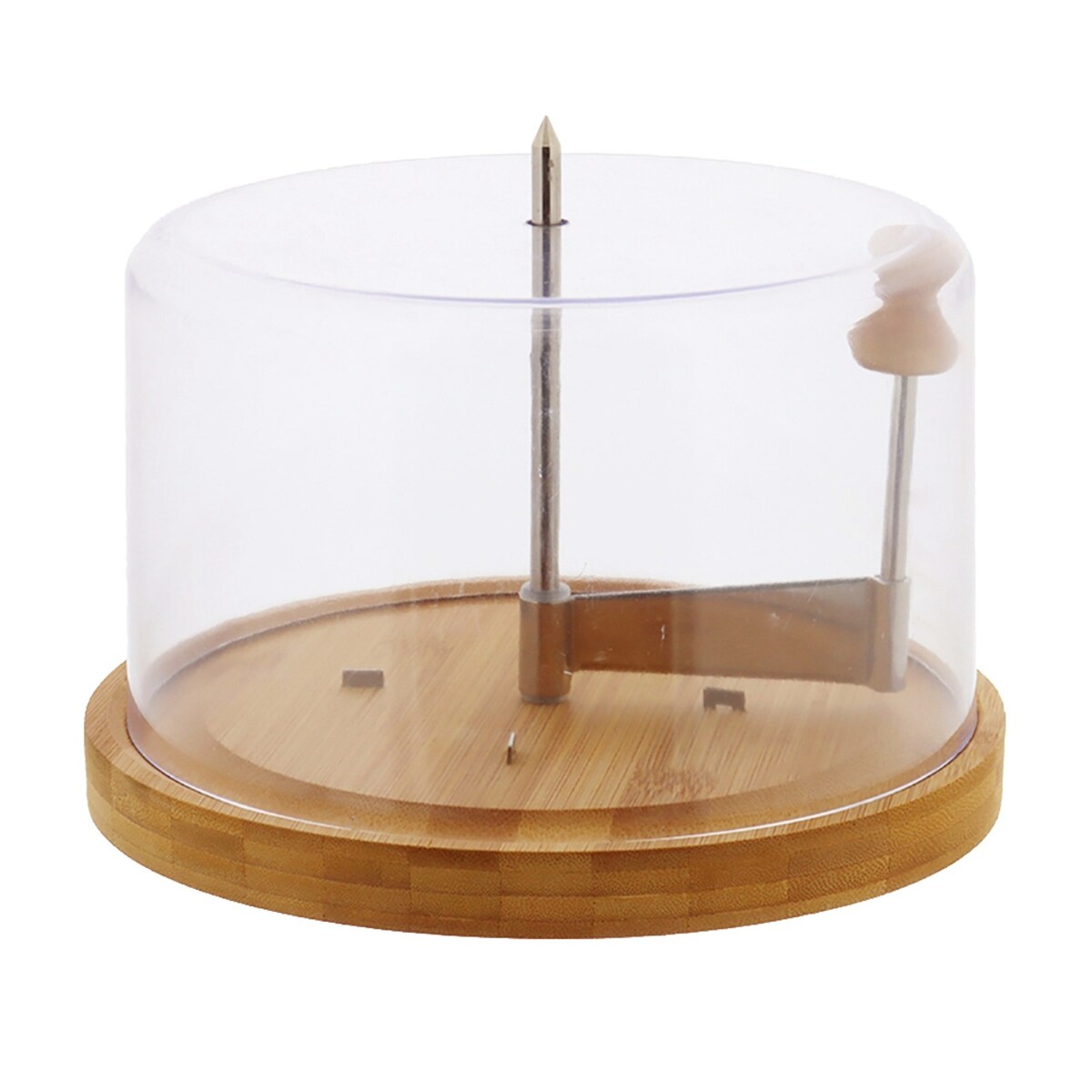 Krajalnica do sera z pokrywą KESPER, Ø 22 cm, bambusowa