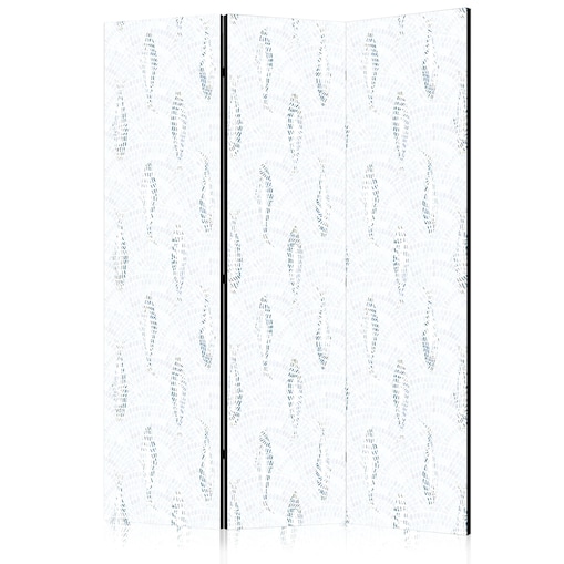 Parawan dwustronny Zwierzęta 135x172 cm 3-częściowy czarny