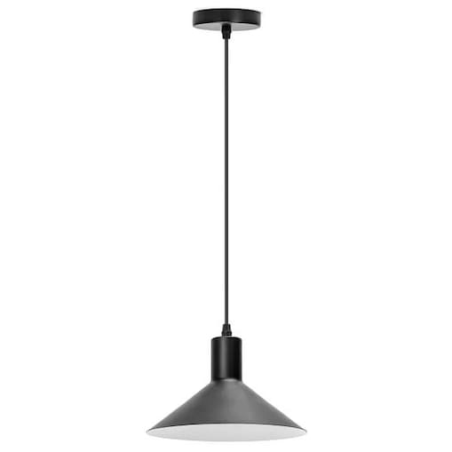 Sufitowa lampa wisząca ANNA 120 cm czarna