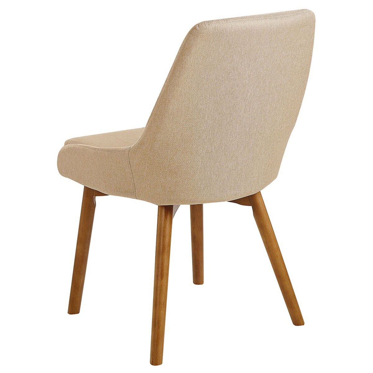 Zestaw 2 krzeseł do jadalni beżowy MELFORT