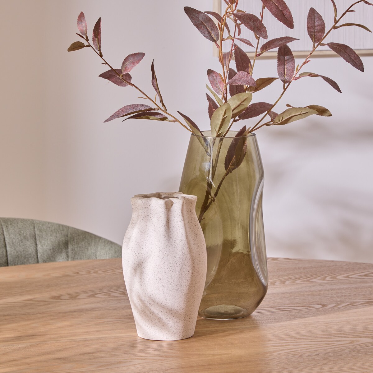 Ceramiczny wazon GRIGOR, wys. 20,5 cm
