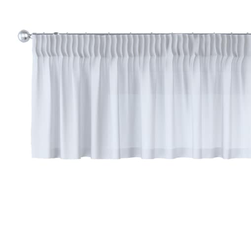 Lambrekin na taśmie marszczącej 260x40 kremowy