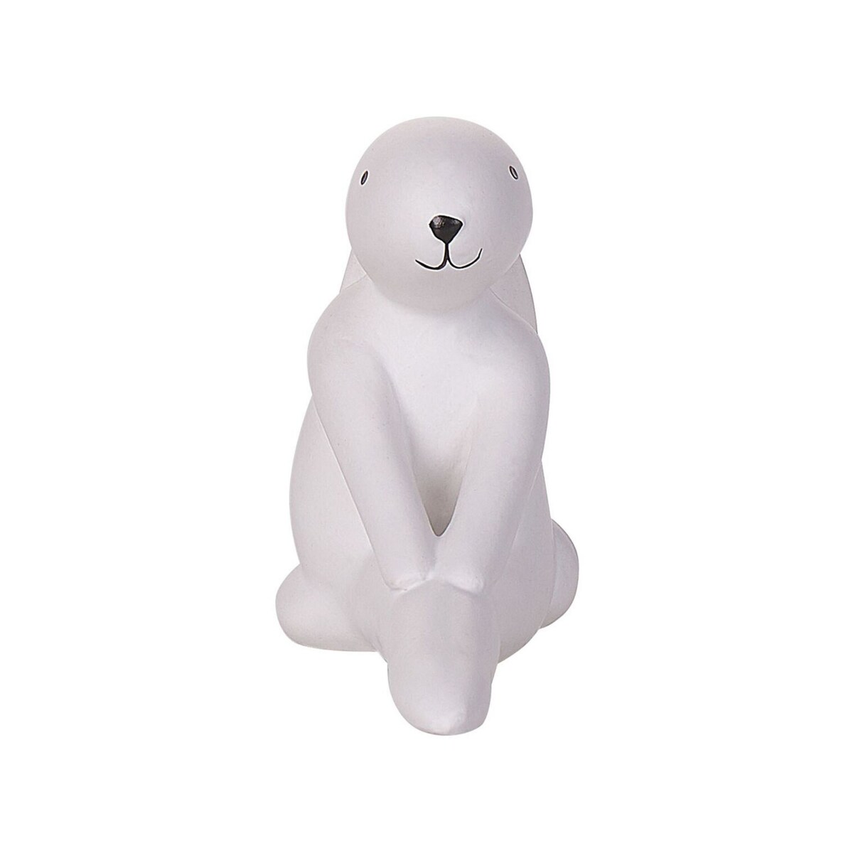 Zestaw 3 figurek dekoracyjnych zając biały BREST