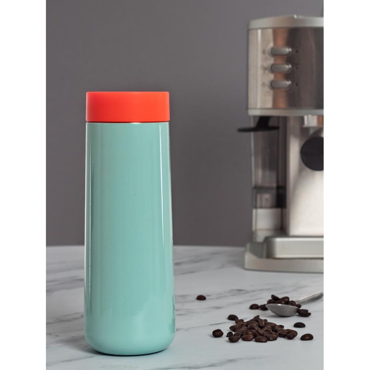 Kubek termiczny miętowy Skittle, 350 ml, Lund London