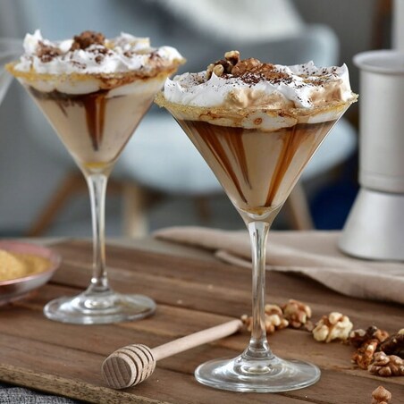 Kieliszki do martini Avant-Garde Krosno 6 szt 240 ml do Drinków Koktajli