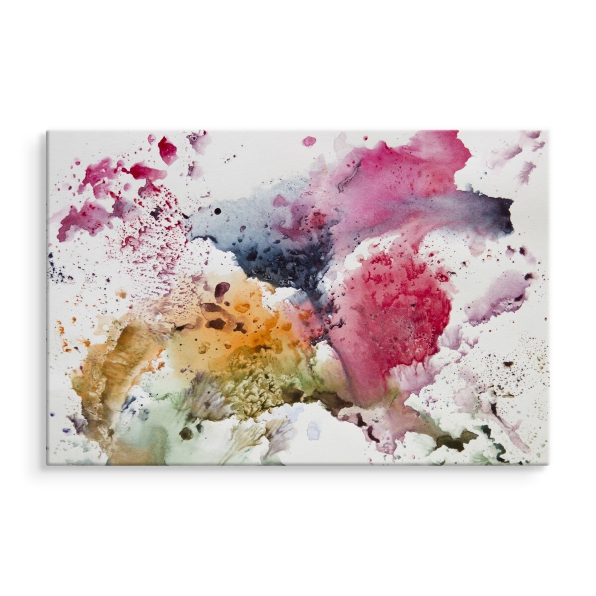 Obraz na płótnie akwarelowa abstrakcja 120x80cm