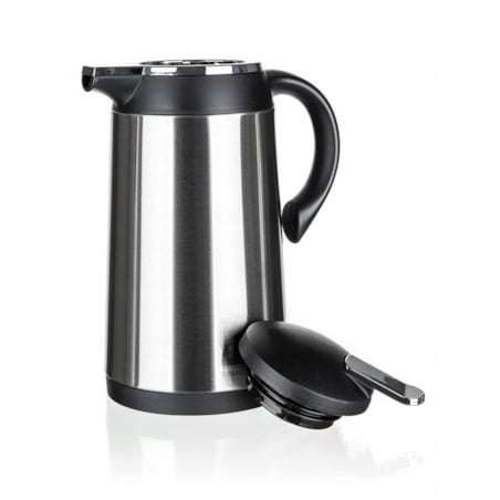 TERMOS ZE SZKLANYM WKŁADEM 1 L na napoje herbatę kawę turystyczny pracy dom