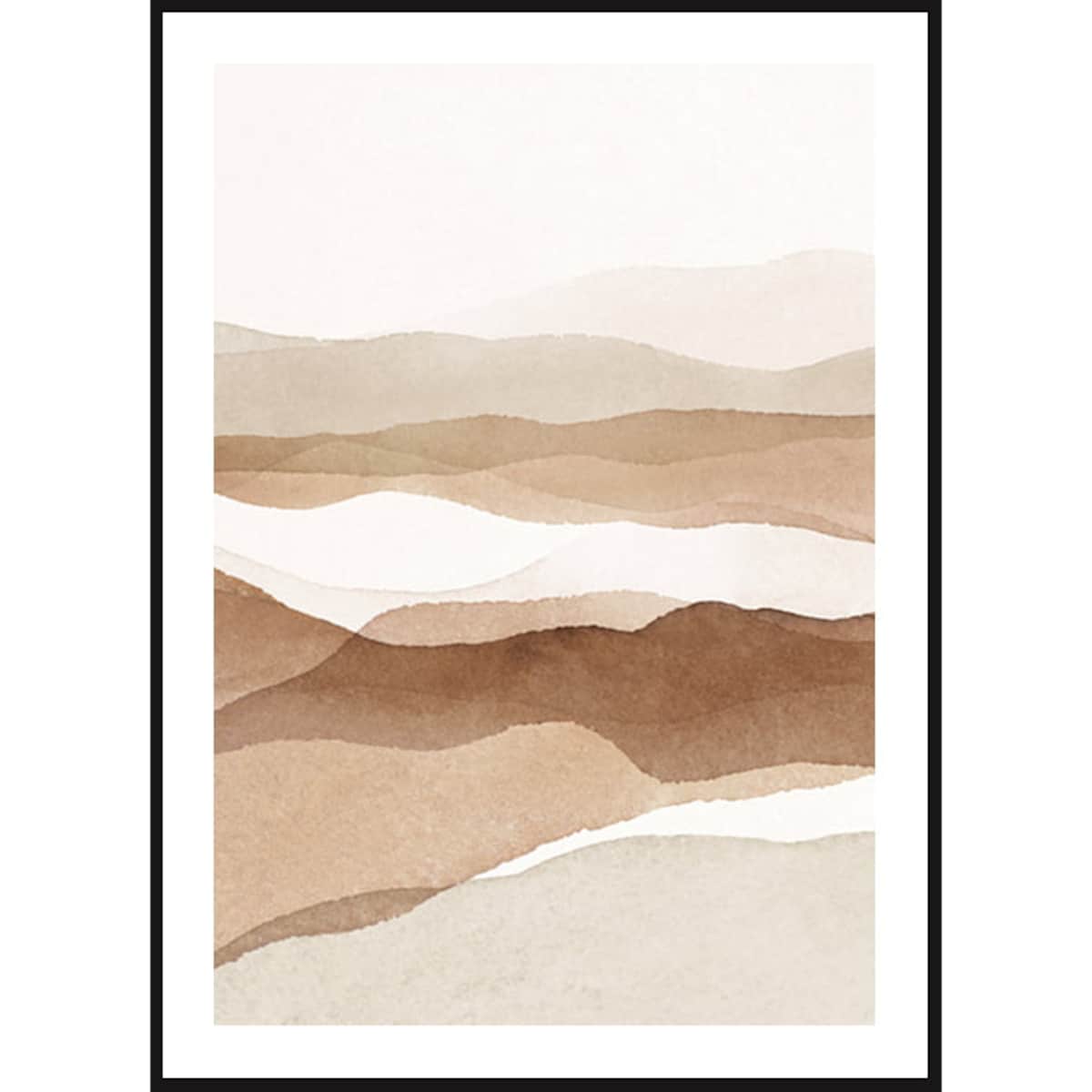 Poster Story, Plakat, Obraz - Piaskowe Pagórki, wymiary 60 x 84 cm