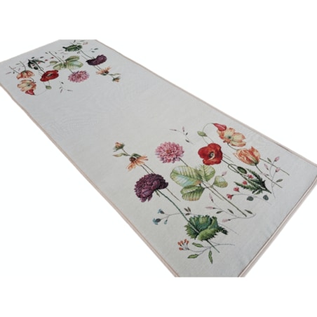 Bieżnik Na Stół 40X100 Cm Dekoracyjny Ozdobny Fiori Natural