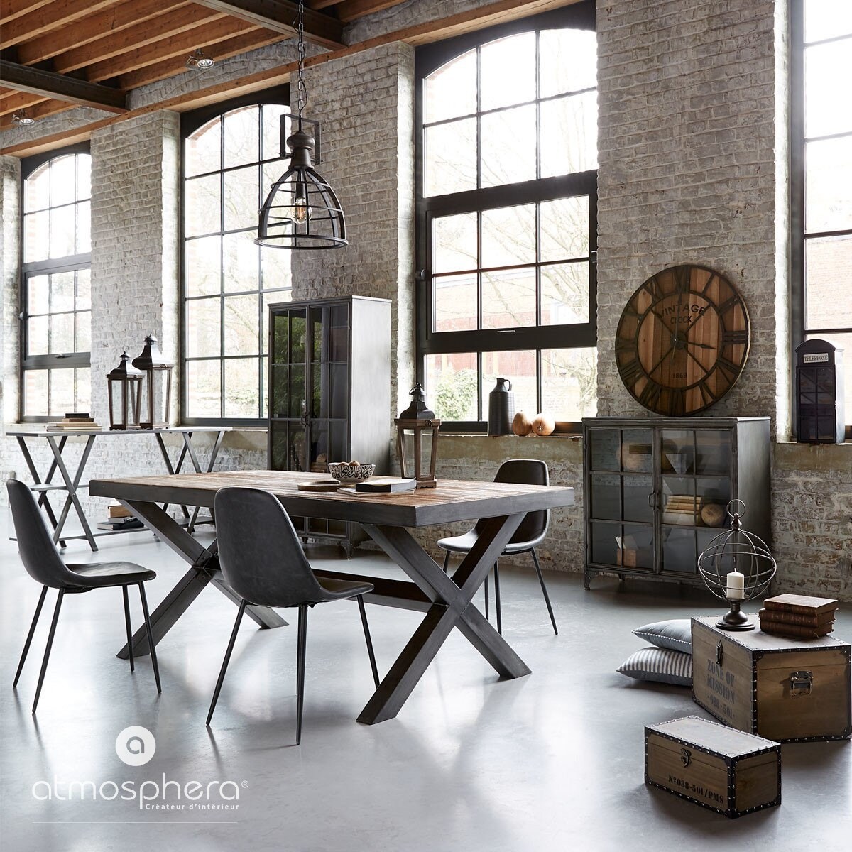 Klosz metalowy FACTORY, Ø 40 cm