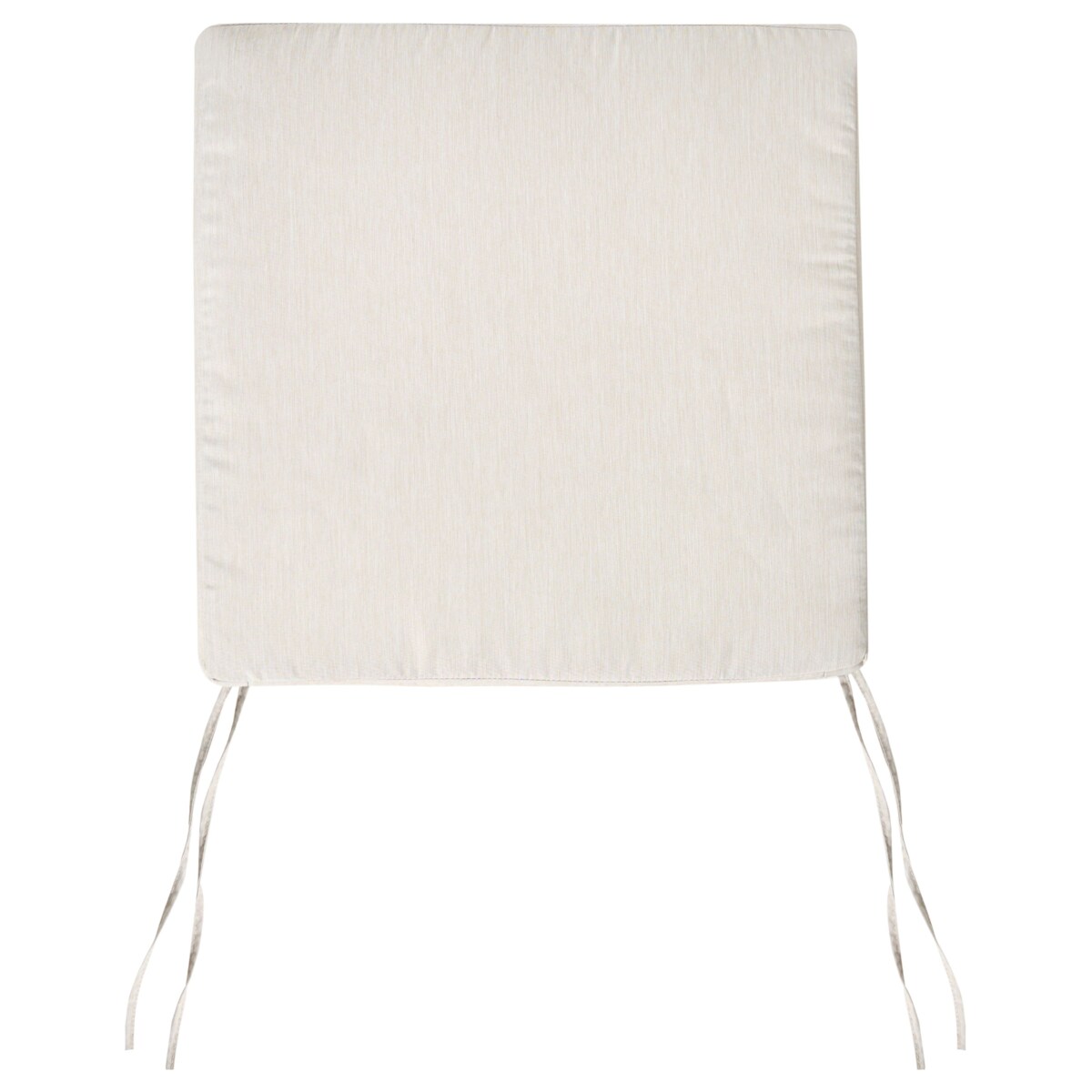 Zestaw 2 krzeseł ogrodowych z poduszkami SASSARI PREMIUM Certyfikowane drewno akacjowe Jasnobeżowy