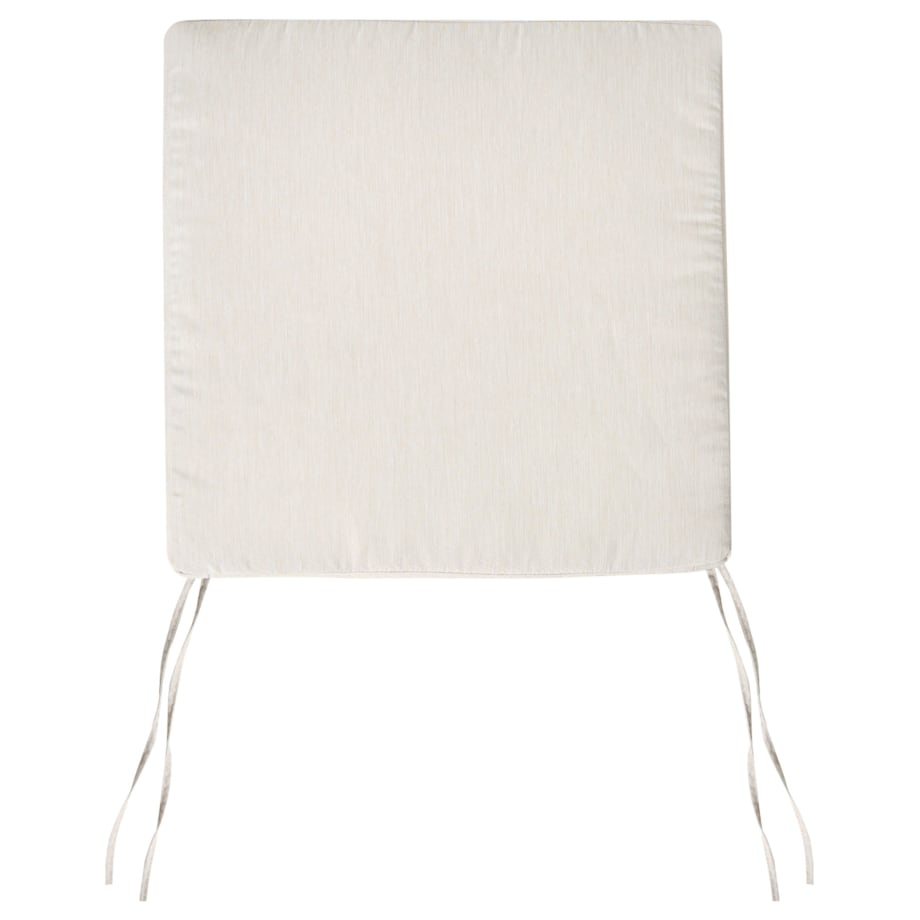 Zestaw 2 krzeseł ogrodowych z poduszkami SASSARI PREMIUM Certyfikowane drewno akacjowe Jasnobeżowy