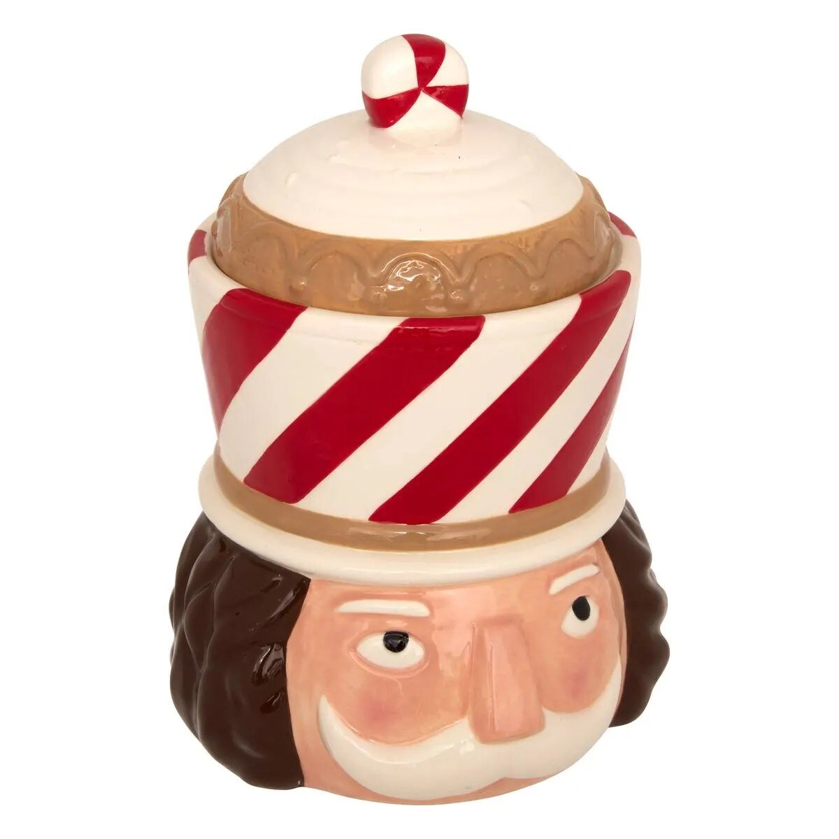 Pojemnik świąteczny na ciasteczka Nutcracker 24x17x17 cm