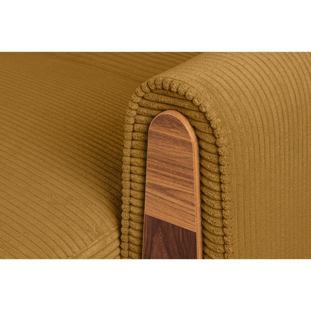 KONSIMO GUSTAVO II Sofa 3-osobowa, kolor żółty