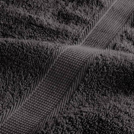 vidaXL Ręczniki premium SOLUND 25 szt., antracytowe, 100x150 cm