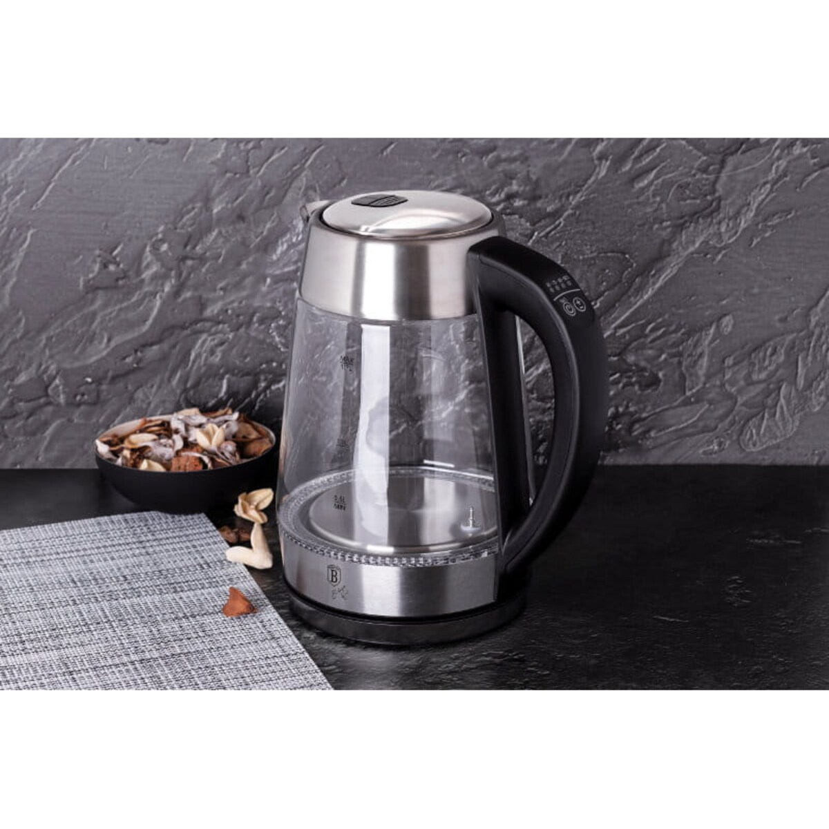 Czajnik elektryczny LED srebrny Berlinger Haus BH-9127