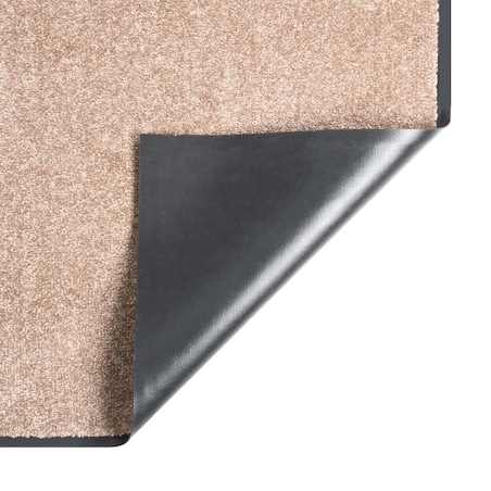 vidaXL Wycieraczka, beżowa, 60x80 cm