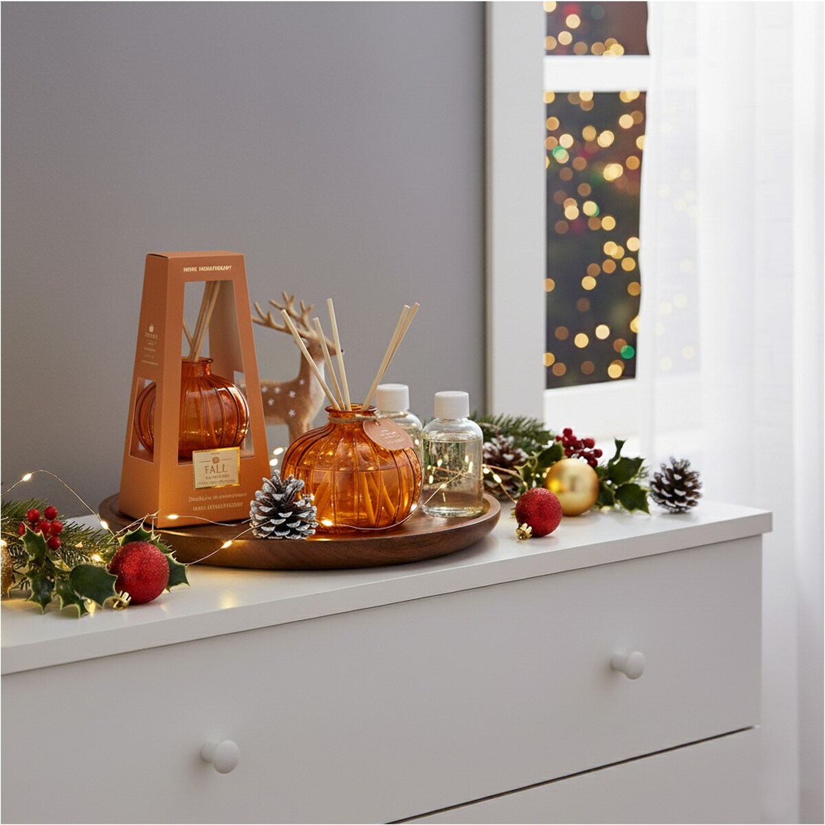 Patyczki Zapachowe Dyfuzor Zapachowy Z Patyczkami Dynia Dekoracja Jesienna Na Halloween