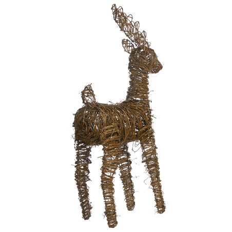 Dekoracja świąteczna LED GRINDAVIK Renifer 97 cm Naturalny