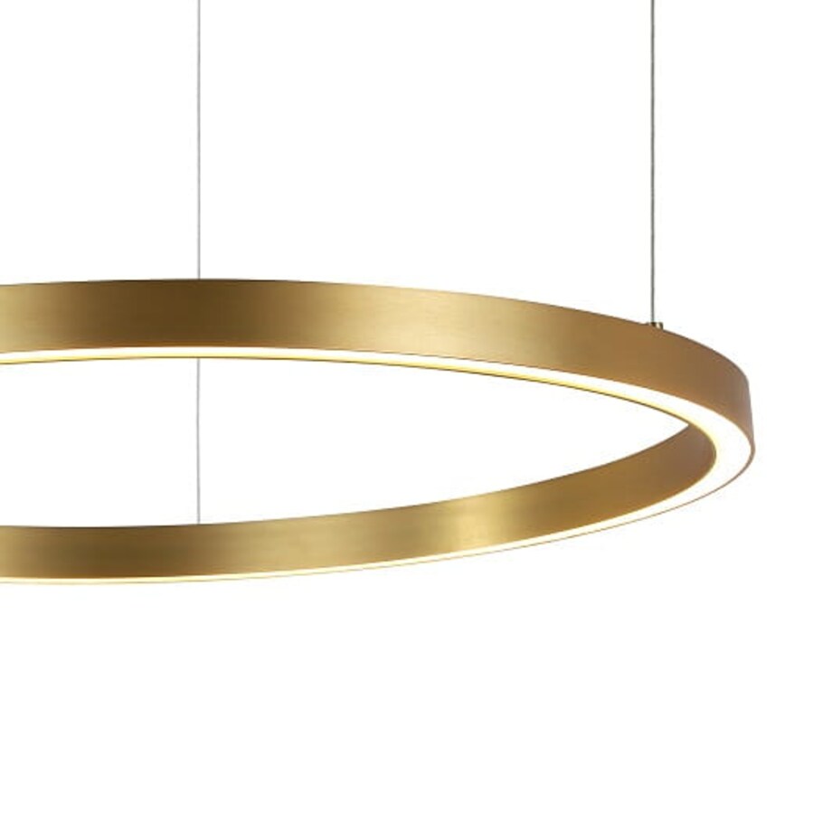 Złoty pierścień wiszący Midway LP-033/1P Light Prestige ring LED 3000K 35W