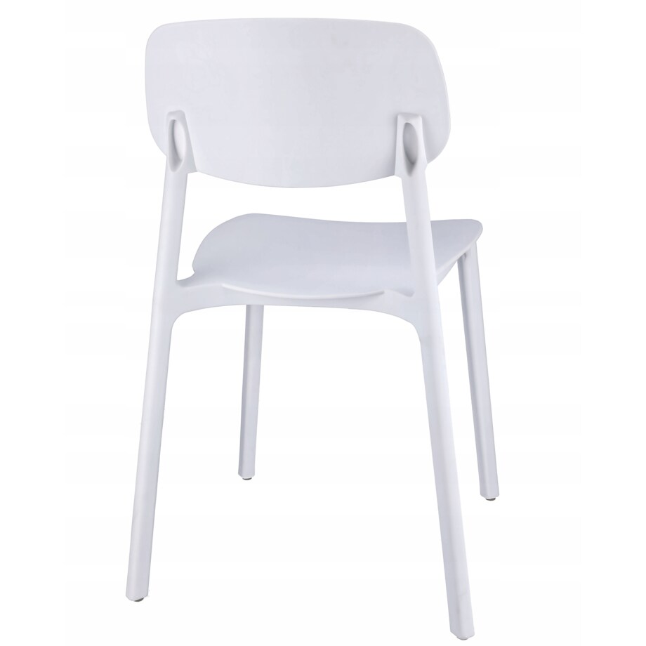 4 X Krzesło Do Jadalni Kuchni Stołu Zestaw Komplet Lara Białe