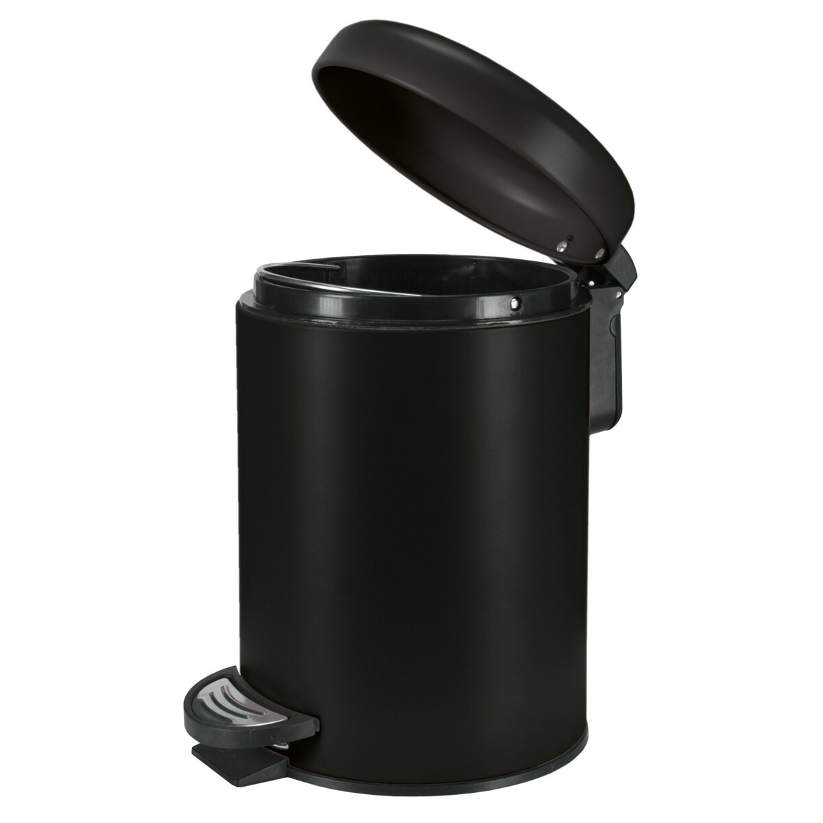 Kleine Wolke One Kosz łazienkowy 3L, metal czarny mat