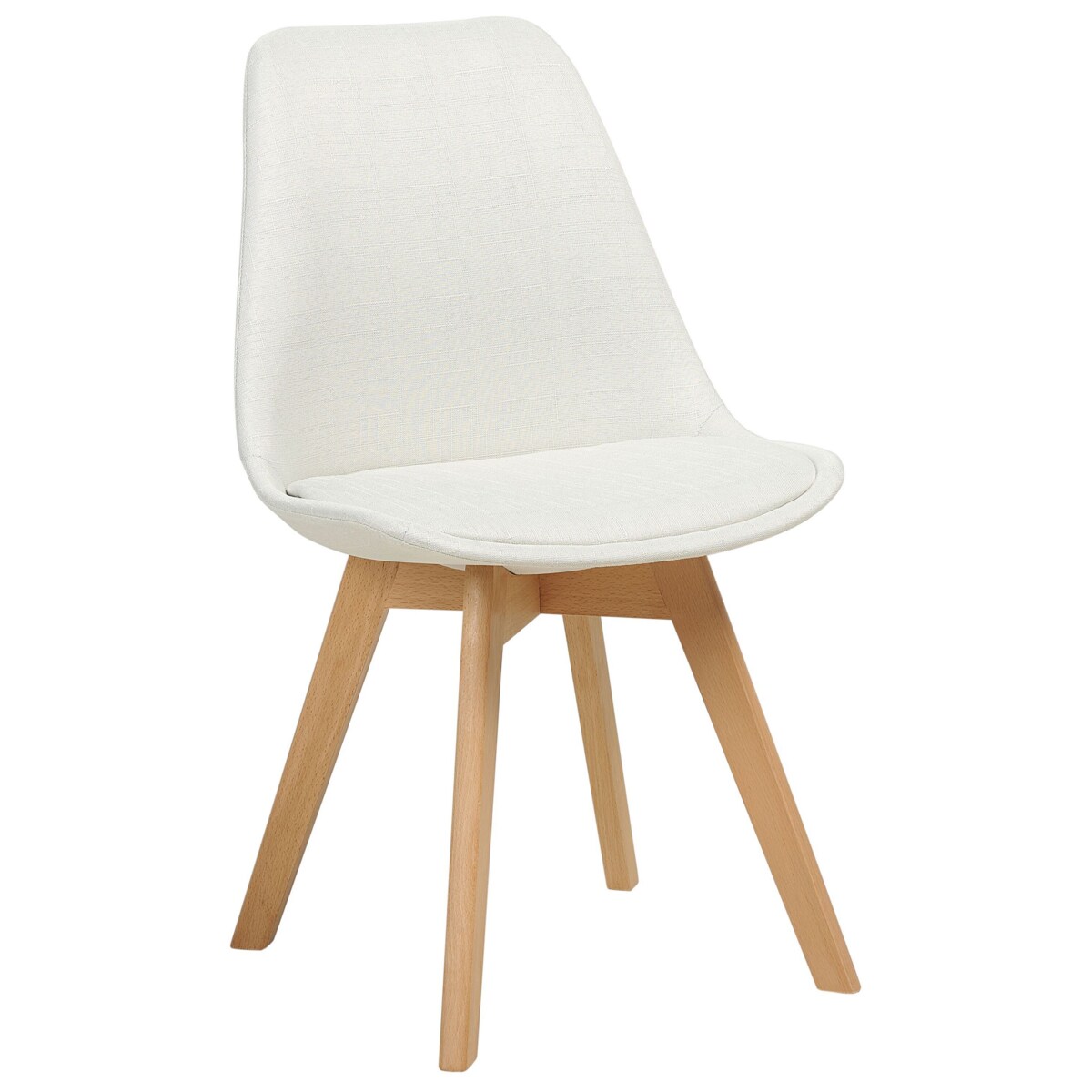 Zestaw 2 krzeseł do jadalni złamana biel DAKOTA II