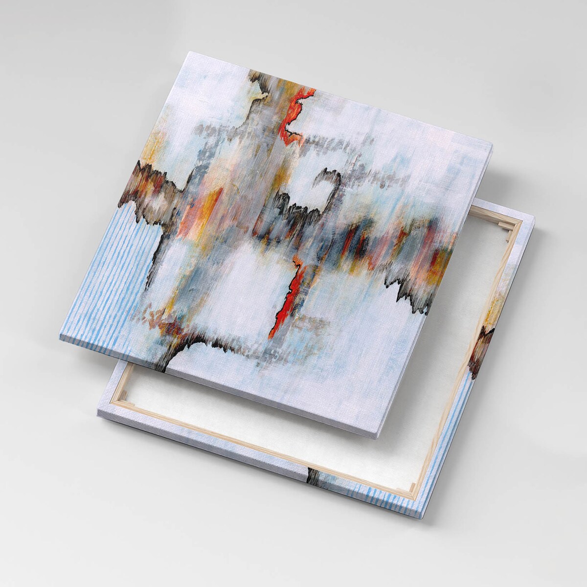 Obraz na płótnie Abstrakcyjne malarstwo, 60x60 cm