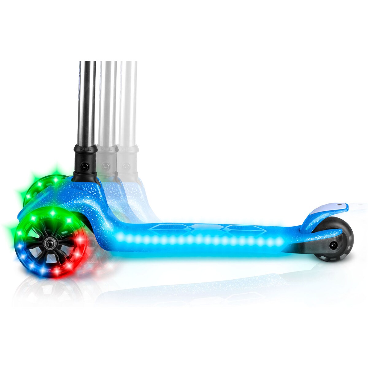 Hulajnoga trójkołowa dla dzieci Ricokids Jelly balansowa świecąca w ciemności 765902