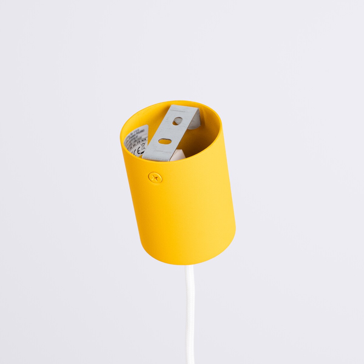 Lampa wisząca AURA 1 żółta Gx53