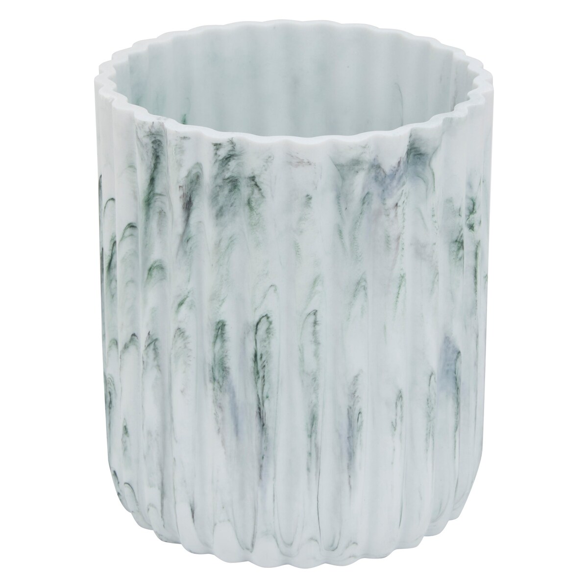 Kosz na śmieci 5 l marmurkowy 26x19,2x19,2 cm UDOTI