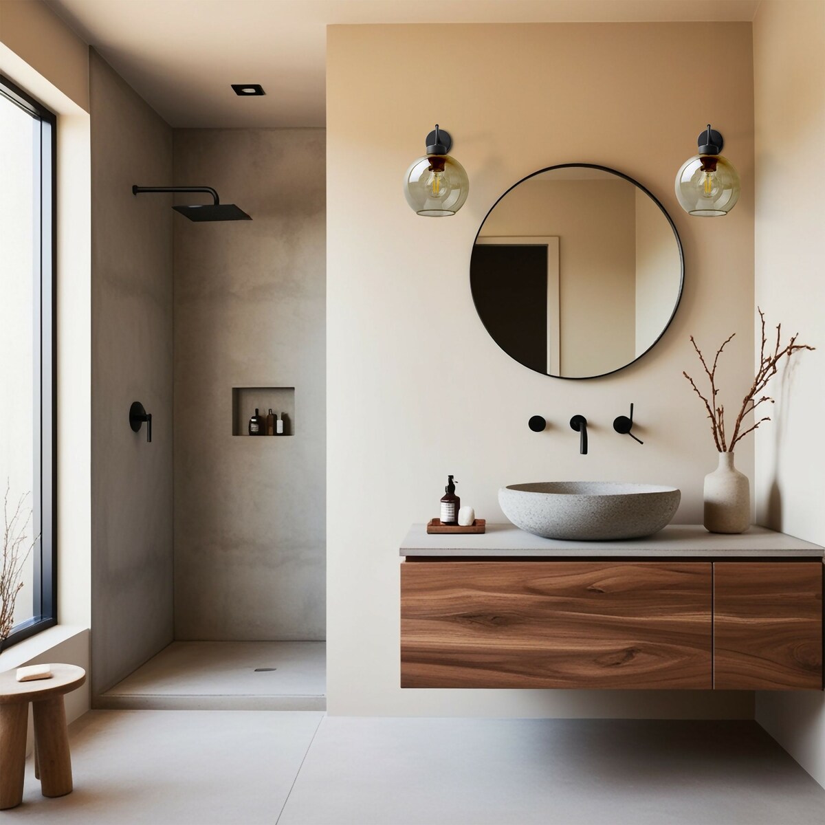 Kinkiet ścienny TK Lighting CUBUS 10243 grafitowy/czarny E27 nowoczesny stalowy do salonu i sypialni