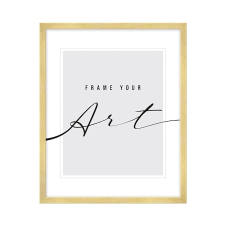 Ramka na plakat 40x50 cm złote ramki