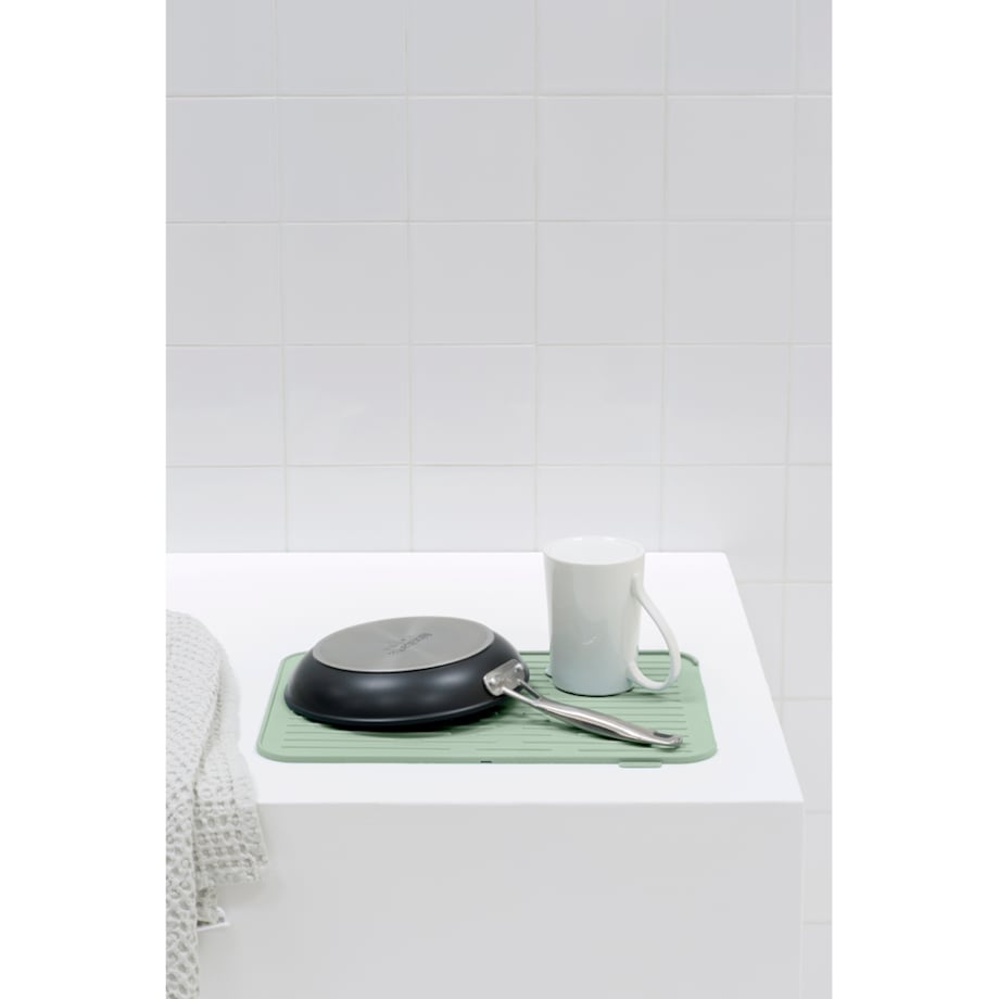 Silikonowa mata do suszenia naczyń Jade Green 203329