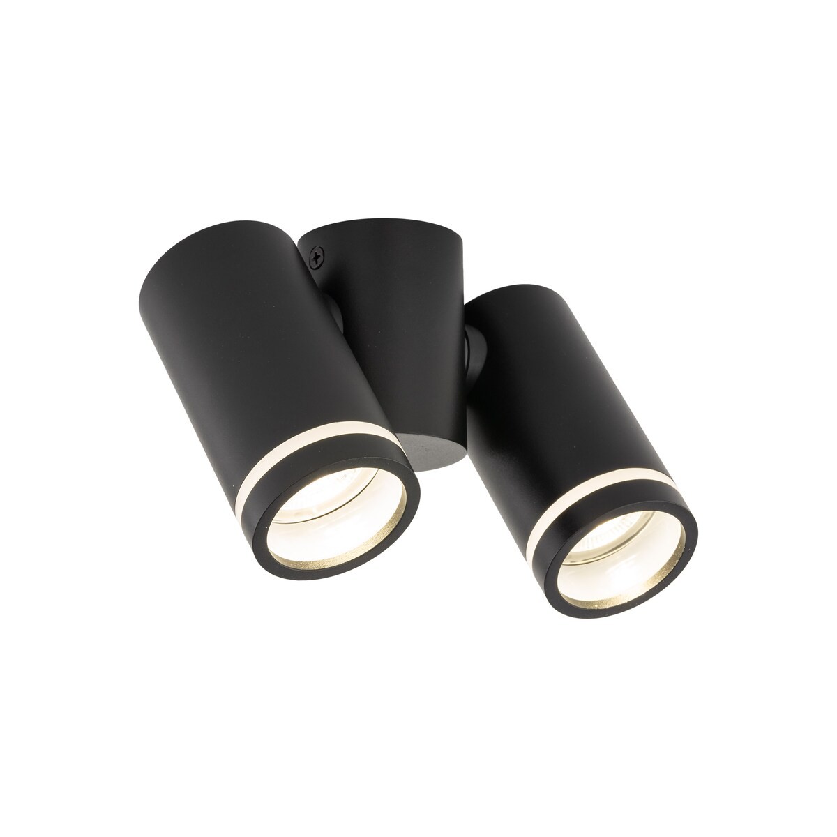 Lampa sufitowa spot JET BLACK 2xGU10 czarna regulowane reflektory TK Lighting 4539