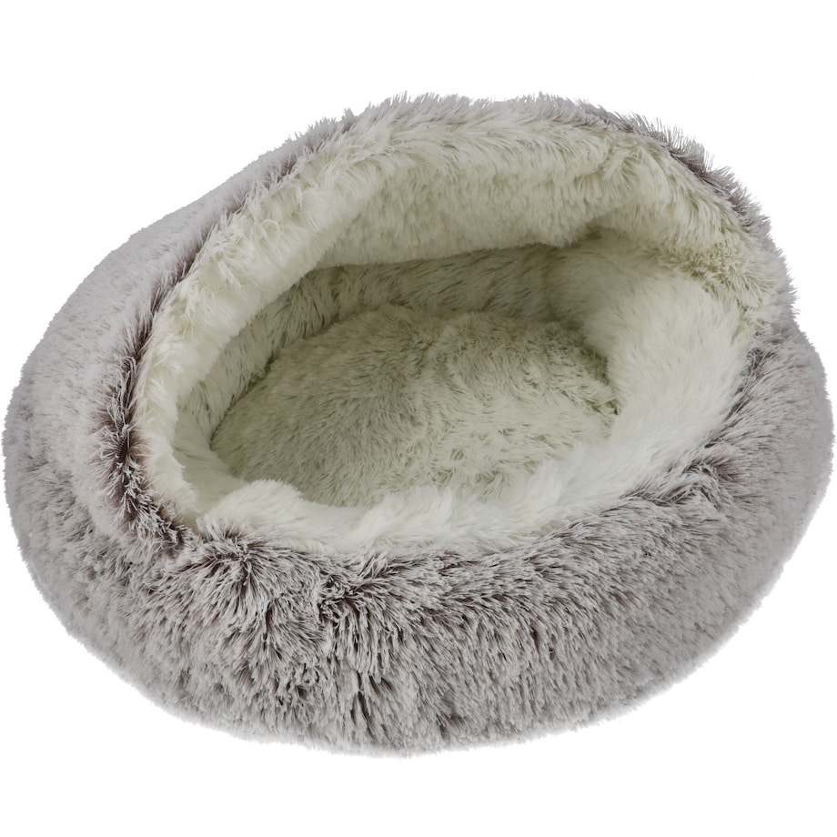 Pluszowe legowisko dla zwierząt okrągłe