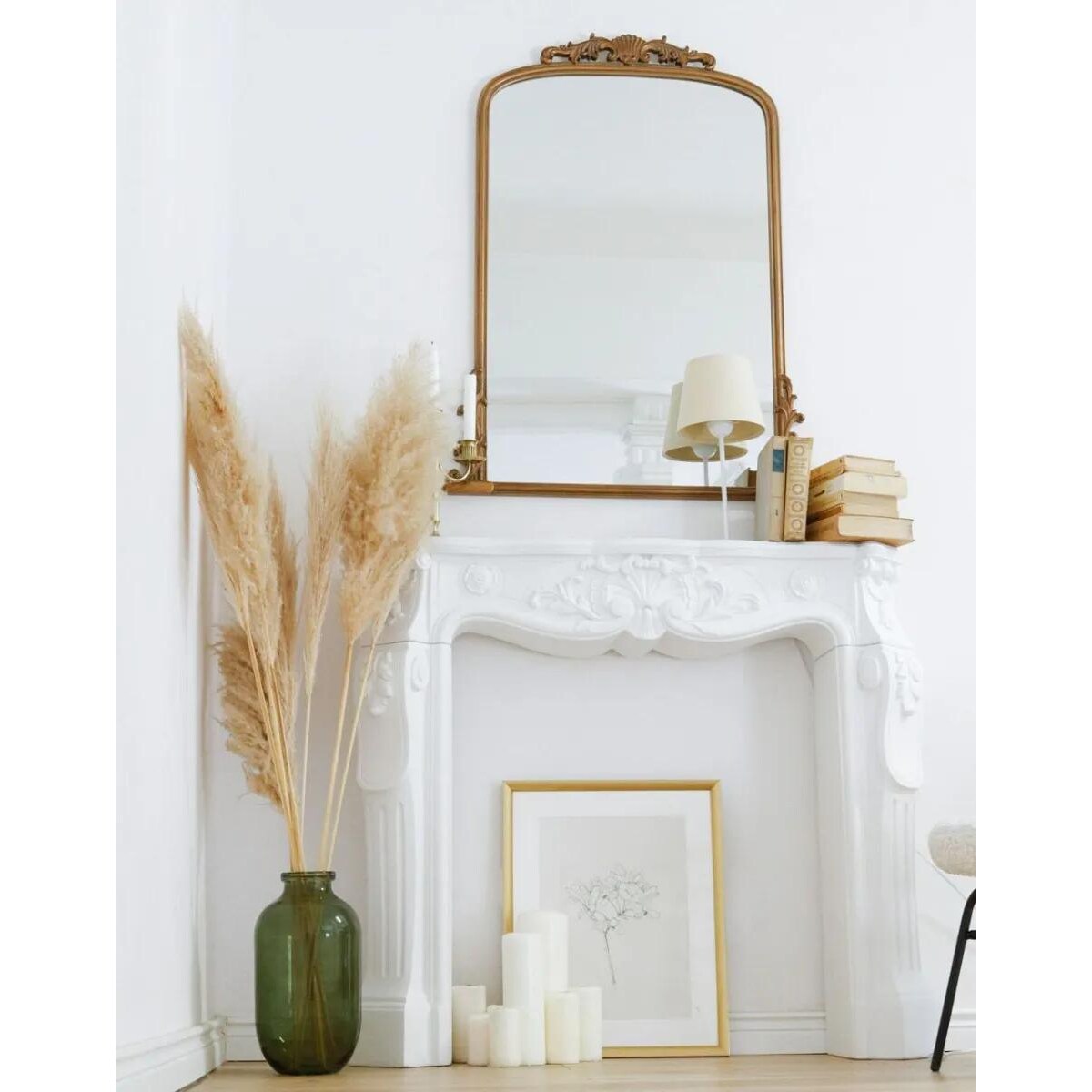 Lampa stołowa ENTURO kremowa