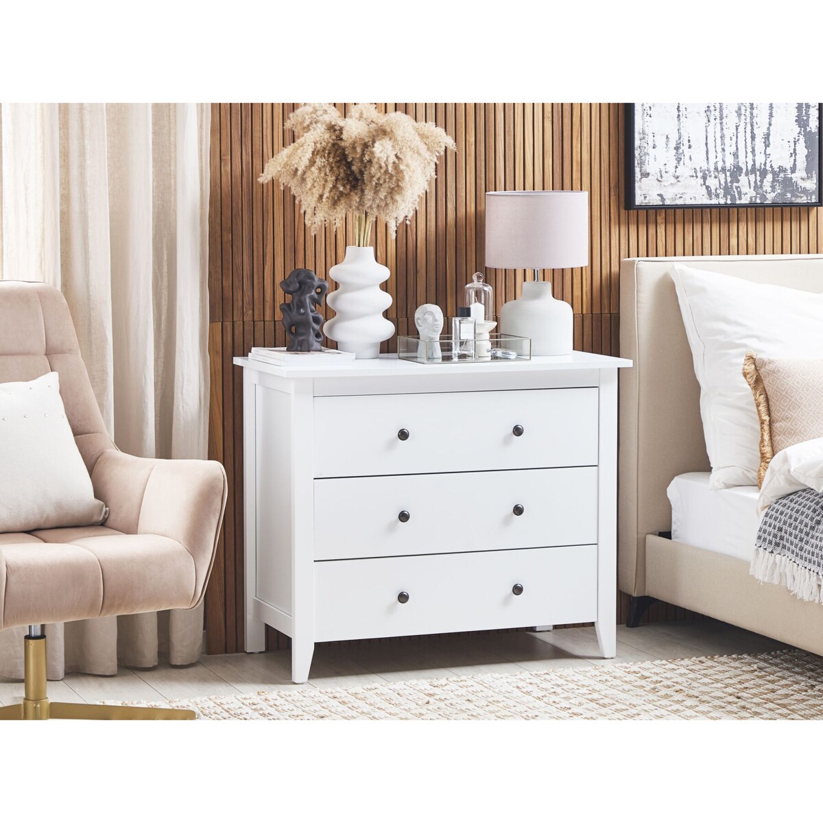 Komoda biała TORRANCE