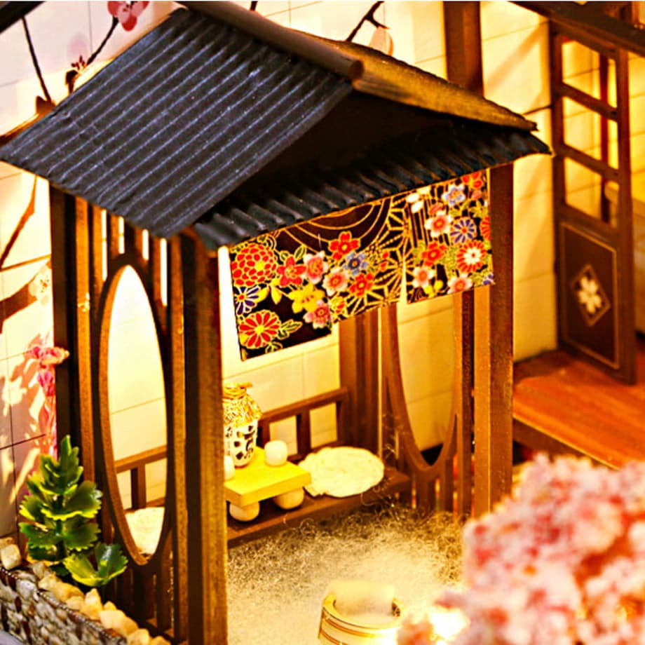 Miniaturowy domek DIY - Pałac Wiecznej Wiosny