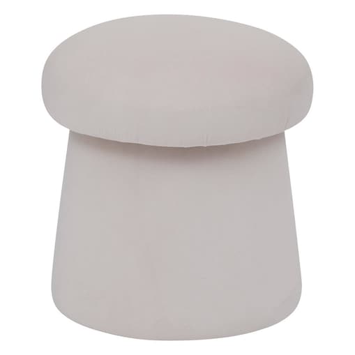 Pufa okrągła ze schowkiem NOA, grzybek, Ø 37 cm